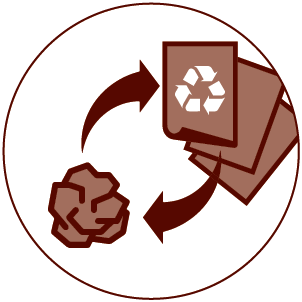 Le Papier recyclé